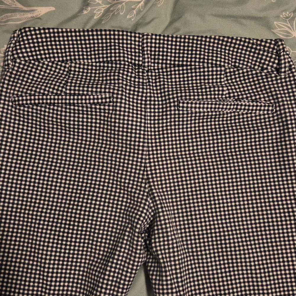 Old Navy Black and White Checkered Pants - Picture 7 of 7